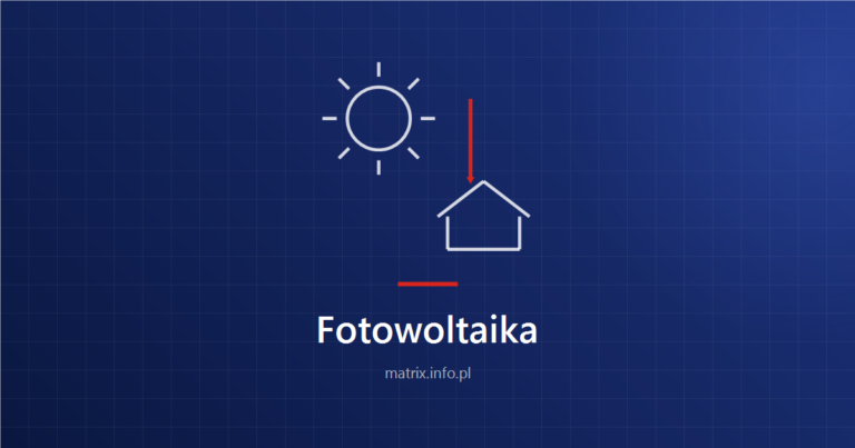 Słońce i strzałka kierująca energię do budynku